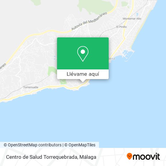 Mapa Centro de Salud Torrequebrada