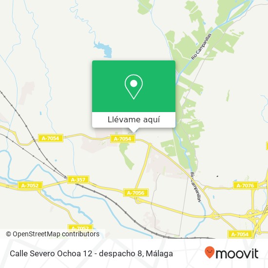 Mapa Calle Severo Ochoa 12 - despacho 8