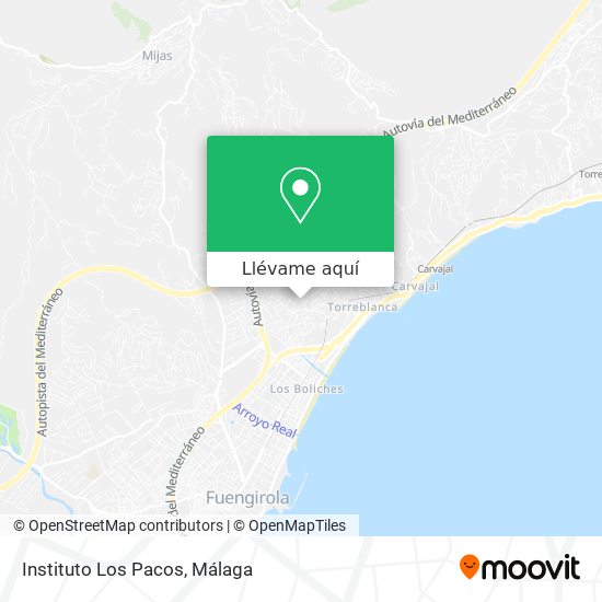 Mapa Instituto Los Pacos