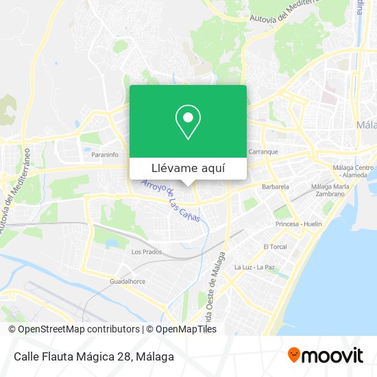 Mapa Calle Flauta Mágica 28