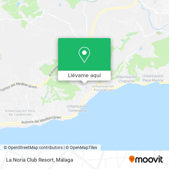 Mapa La Noria Club Resort