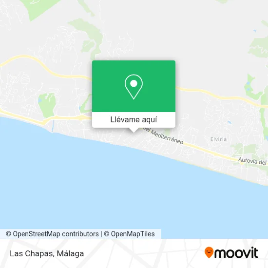 Mapa Las Chapas