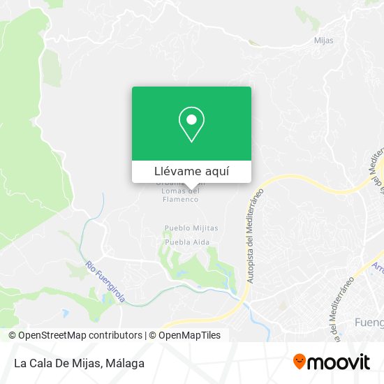 Mapa La Cala De Mijas