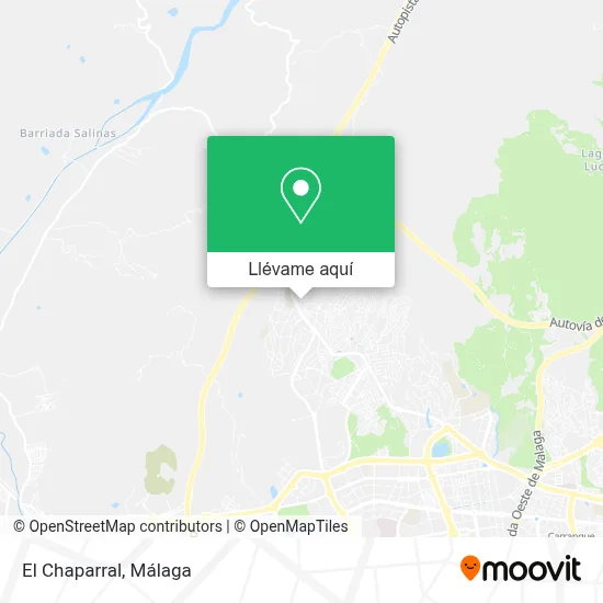 Mapa El Chaparral