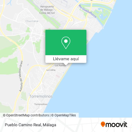 Mapa Pueblo Camino Real
