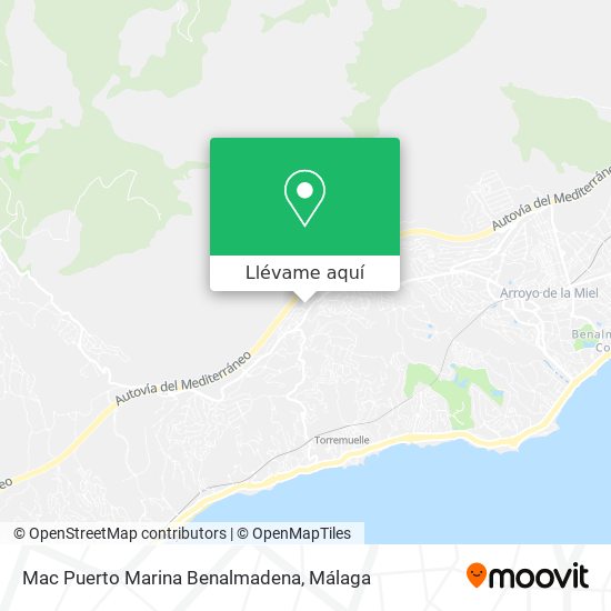 Mapa Mac Puerto Marina Benalmadena