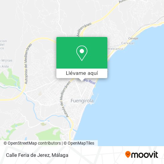 Mapa Calle Feria de Jerez