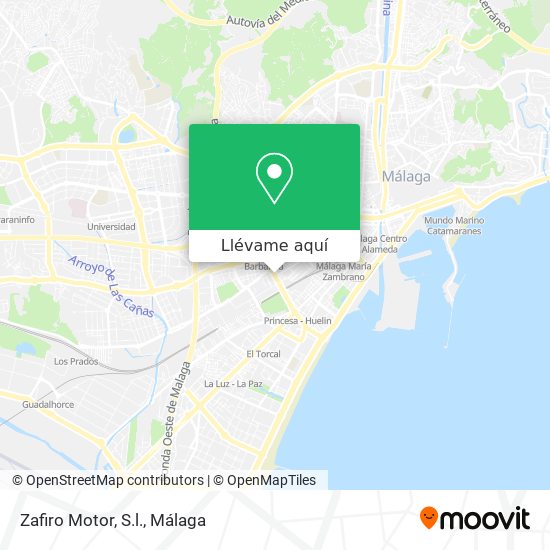 Mapa Zafiro Motor, S.l.