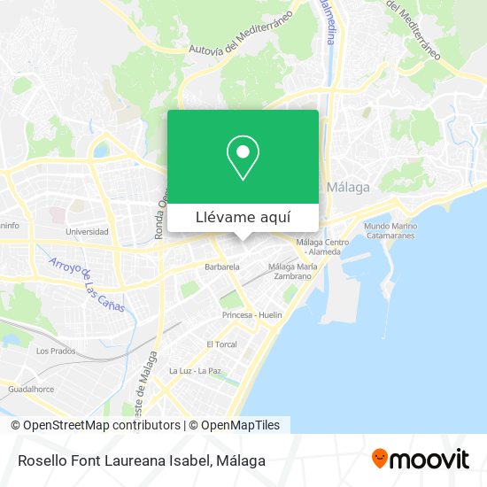 Mapa Rosello Font Laureana Isabel