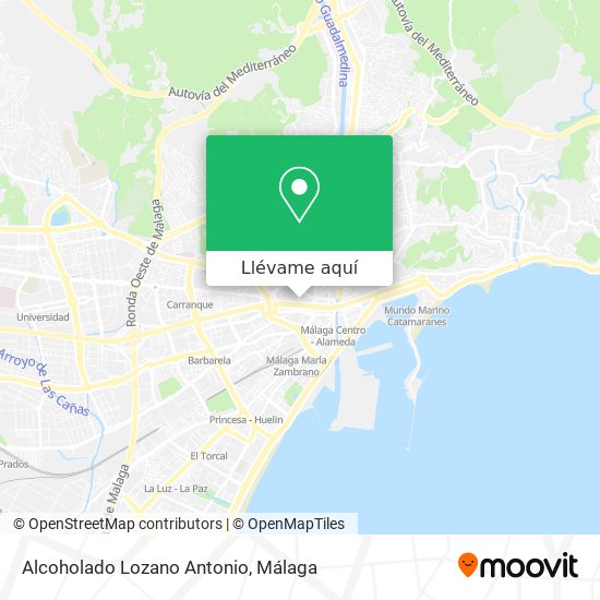 Mapa Alcoholado Lozano Antonio