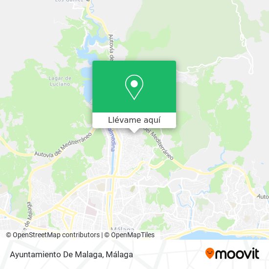 Mapa Ayuntamiento De Malaga