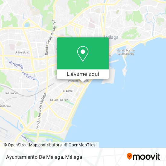 Mapa Ayuntamiento De Malaga