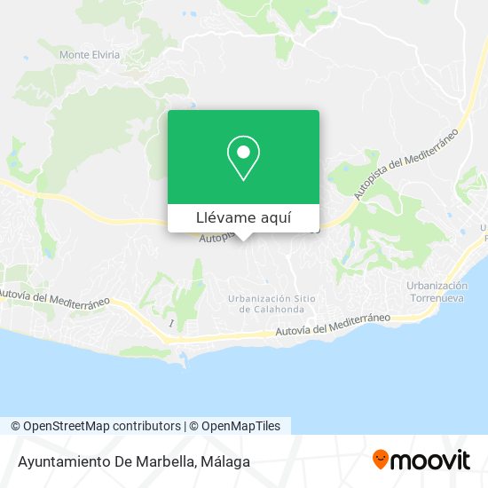 Mapa Ayuntamiento De Marbella