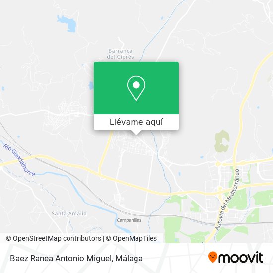 Mapa Baez Ranea Antonio Miguel