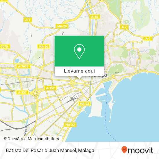 Mapa Batista Del Rosario Juan Manuel