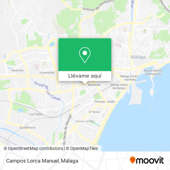 Mapa Campos Lorca Manuel
