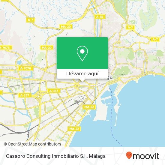 Mapa Casaoro Consulting Inmobiliario S.l.