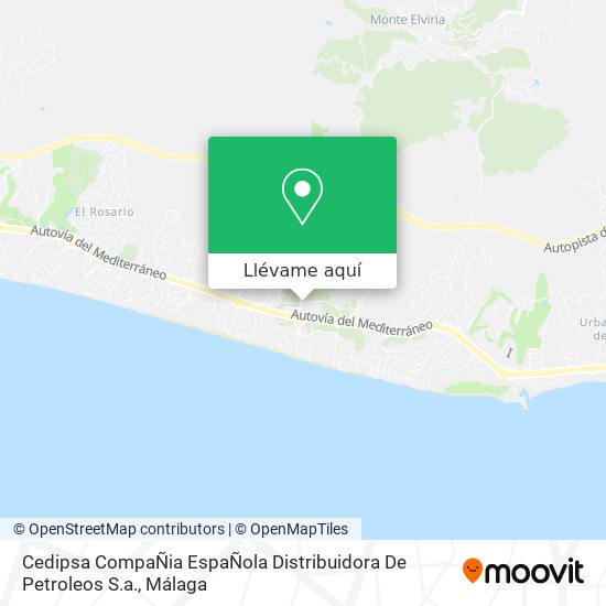 Mapa Cedipsa CompaÑia EspaÑola Distribuidora De Petroleos S.a.