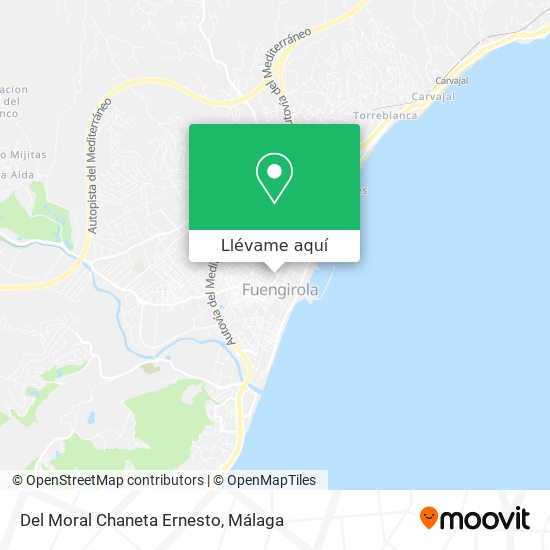 Mapa Del Moral Chaneta Ernesto