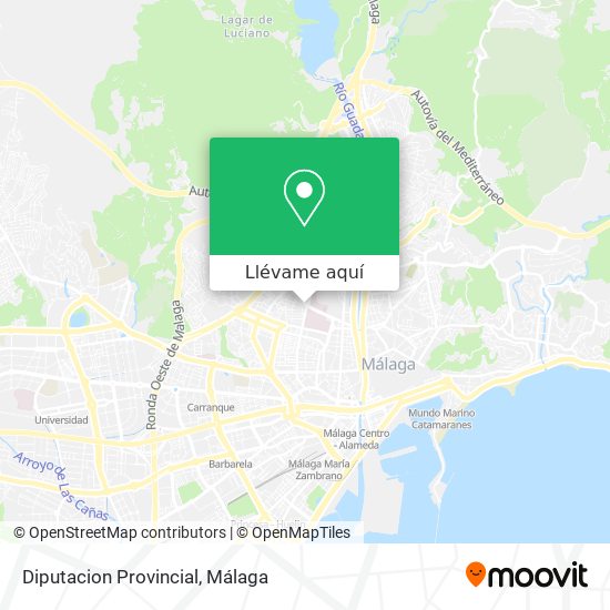 Mapa Diputacion Provincial