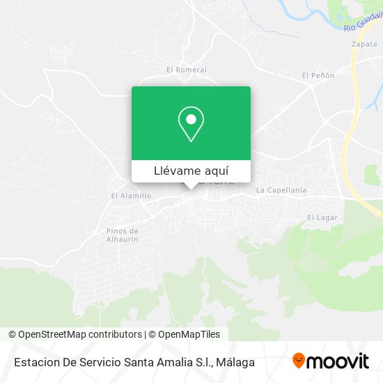 Mapa Estacion De Servicio Santa Amalia S.l.