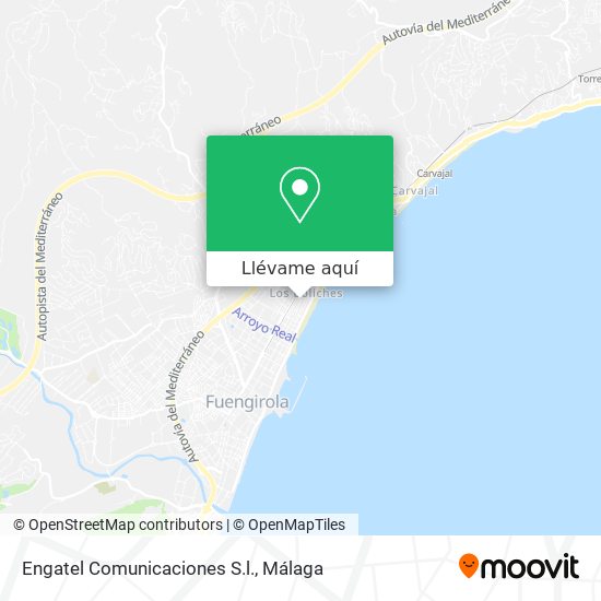 Mapa Engatel Comunicaciones S.l.