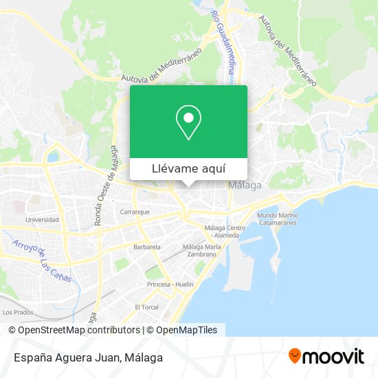Mapa España Aguera Juan