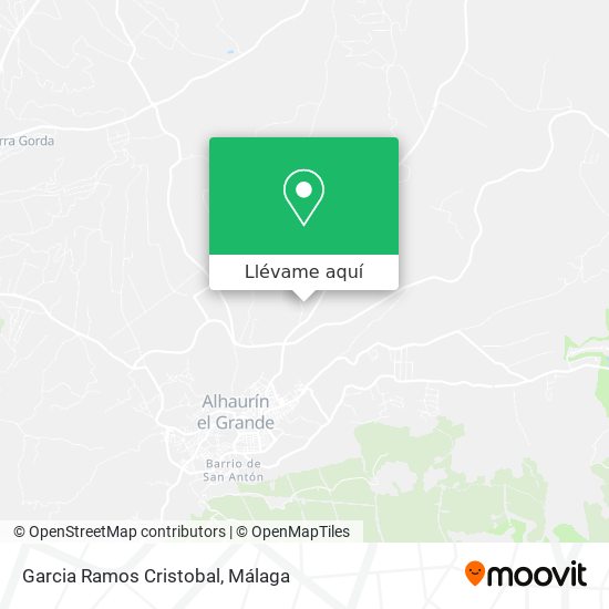 Mapa Garcia Ramos Cristobal