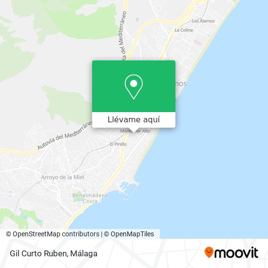 Mapa Gil Curto Ruben