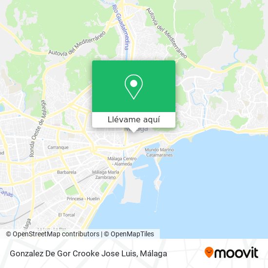 Mapa Gonzalez De Gor Crooke Jose Luis