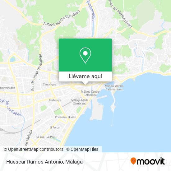 Mapa Huescar Ramos Antonio