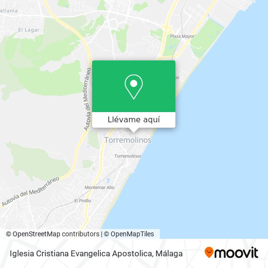 Mapa Iglesia Cristiana Evangelica Apostolica
