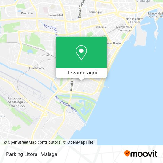 Mapa Parking Litoral