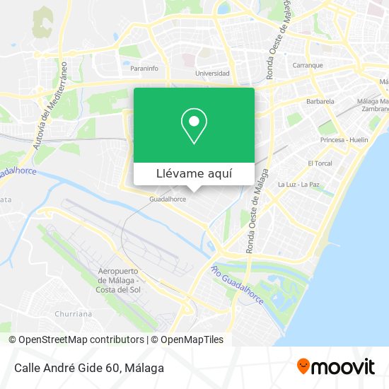 Mapa Calle André Gide 60