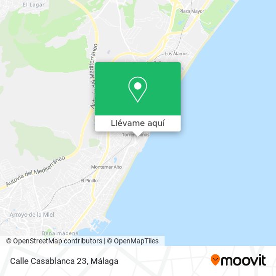 Mapa Calle Casablanca 23