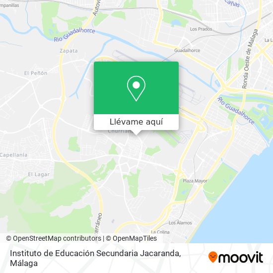 Mapa Instituto de Educación Secundaria Jacaranda