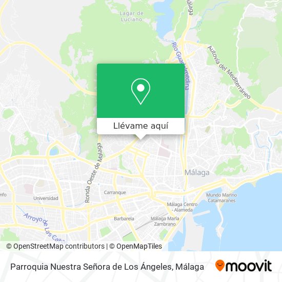 Mapa Parroquia Nuestra Señora de Los Ángeles