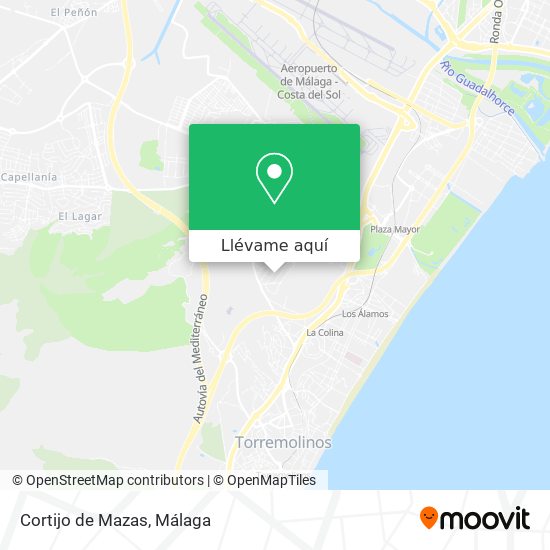 Mapa Cortijo de Mazas