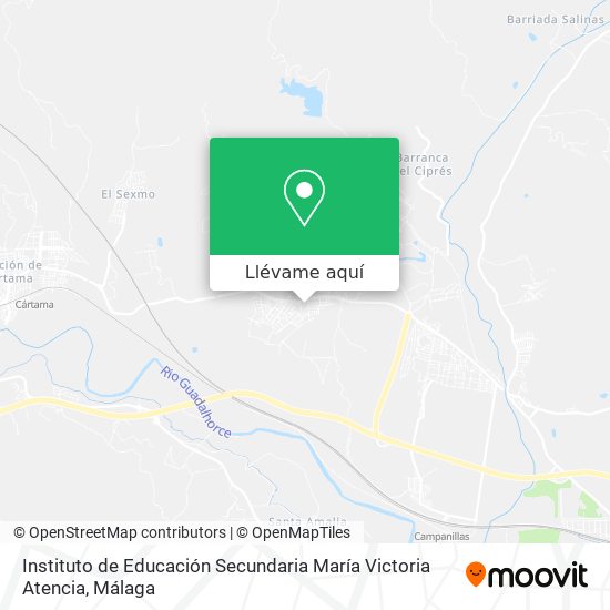Mapa Instituto de Educación Secundaria María Victoria Atencia