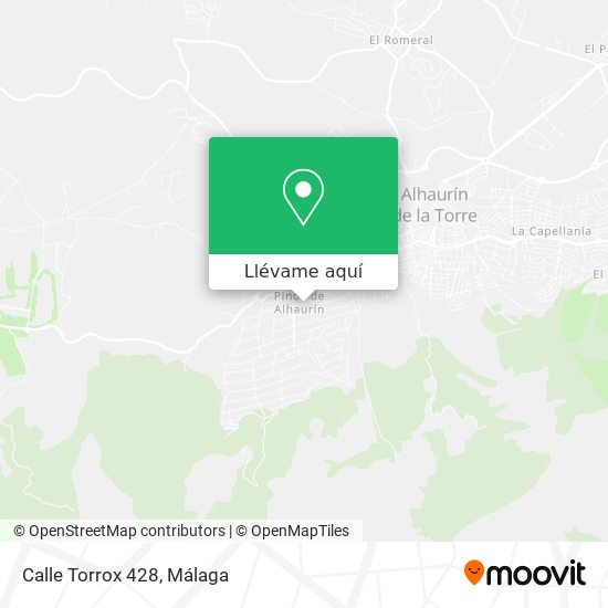 Mapa Calle Torrox 428