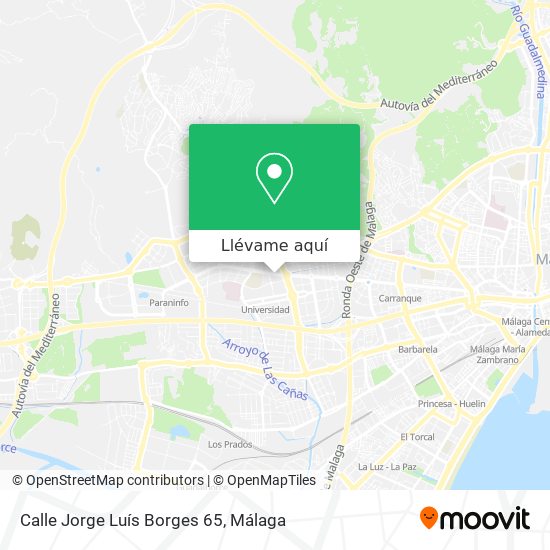 Mapa Calle Jorge Luís Borges 65