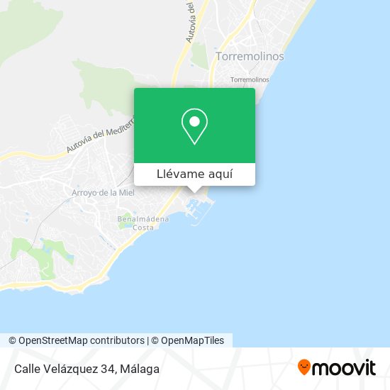 Mapa Calle Velázquez 34