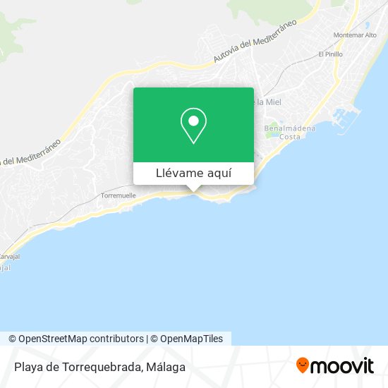 Mapa Playa de Torrequebrada