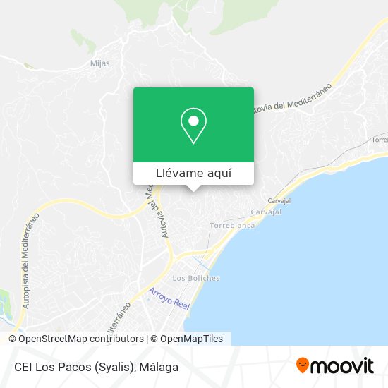 Mapa CEI Los Pacos (Syalis)