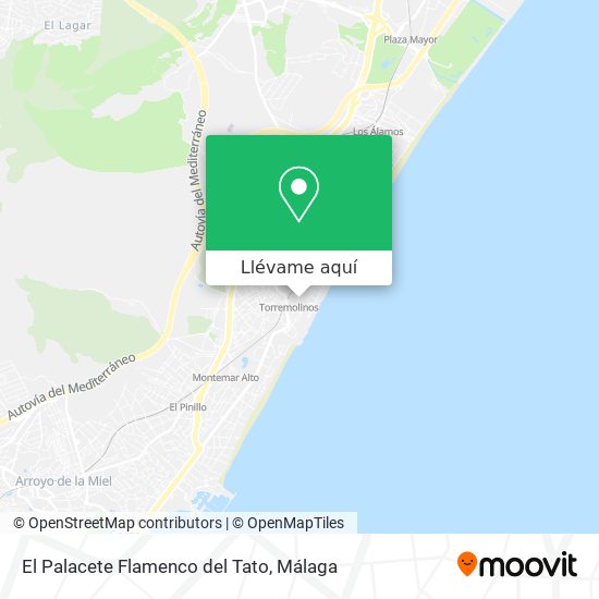 Mapa El Palacete Flamenco del Tato