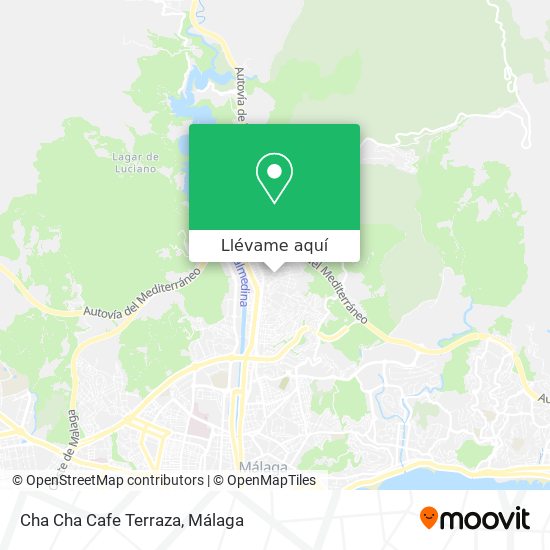 Mapa Cha Cha Cafe Terraza