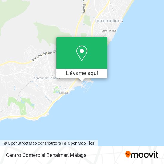 Mapa Centro Comercial Benalmar