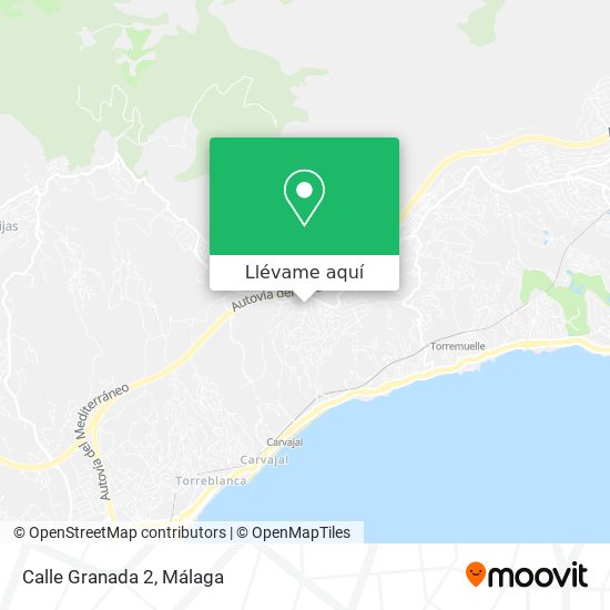 Mapa Calle Granada 2