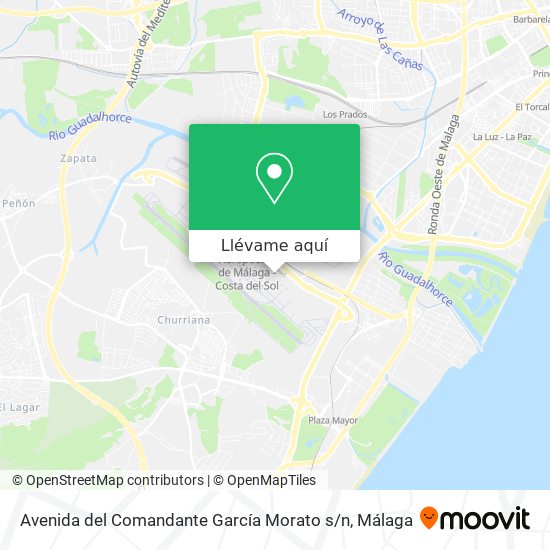 Mapa Avenida del Comandante García Morato s / n