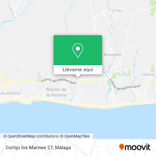 Mapa Cortijo los Marines 27